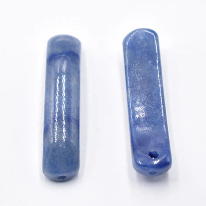 Wholesale10pcs/lot Natürlicher Fluorit Stein Kristall Stecker Anhänger Mode Armband Halskette Zubehör für Schmuckherstellung