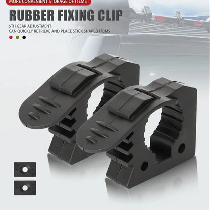 1-8 Stück Gummiklemmen Schnellverschluss-Montageklemmen 30-40mm für Auto Offroad-LKW Anhänger Wohnmobil Boot Zubehör Montagewerkzeuge