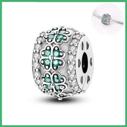 925 Sterling Silber Liebesbaum des Lebens Anhänger mit Zirkonia, passend für DIY Armband Halskette Geschenk für Sie, Colgante Plata