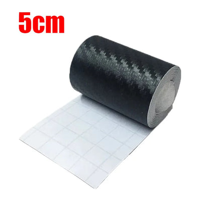 1-4 stücke Carbon Faser Automotive Klebeband Rolle Matte Schwarz Schutz Auto Film Selbst-Klebe Film Vinyl auto Film Zubehör