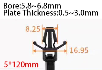 Schwarz weiß Reiß verschluss Nylon Kunststoff Loop Lock befestigen Riemen Wrap Organizer Pfeil Auto Auto geflügelt Push Mount Reiß verschluss Kabelbinder