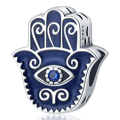 Heißer Verkauf 925 Silber Farbe Evil Eye Charm Dämon Auge Perle Für Original Armband & Armreif DIY Machen Mode Schmuck geschenk