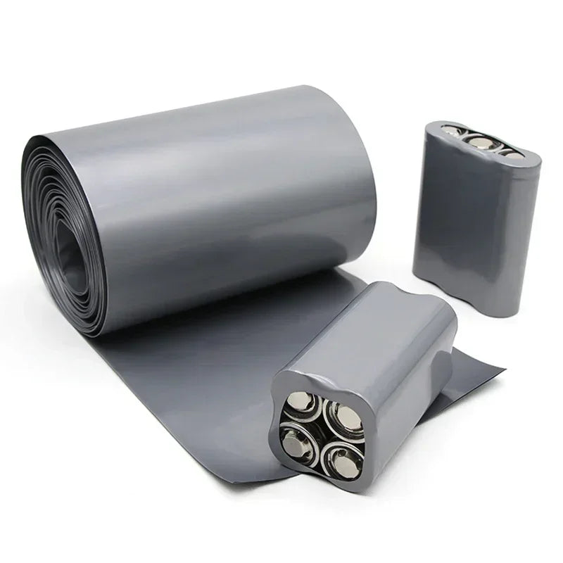 1M PVC Bunter Schrumpfschlauch, Breite 7~103mm, für 18650 Lipo-Akkupacks, Isolierfolie, Lithium-Gehäuseschutz, Kabelummantelung