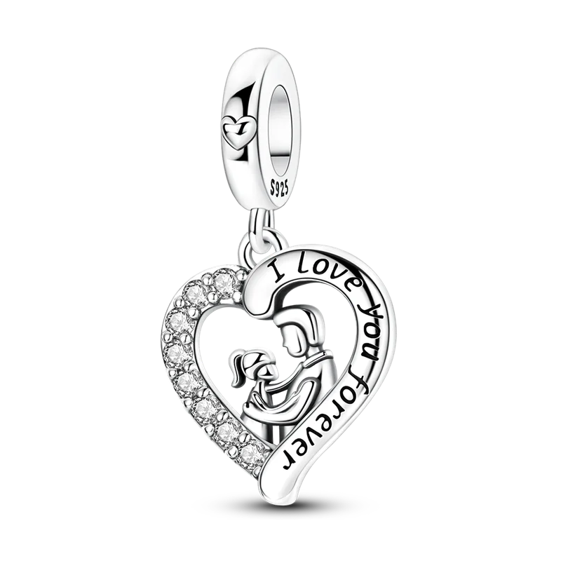 2026 heißer Verkauf 925 Sterling Silber Charms Perle CZ Zirkon Für Immer Liebe Baum Des Lebens Anhänger Fit Original Armband DIY schmuck Geschenk