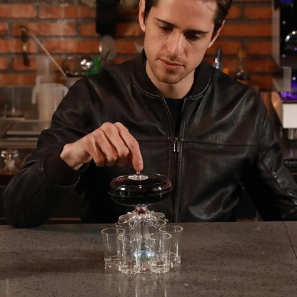 Shot Pourer Dispenser Shot Pourer Liquor Dispenser Cocktail Dispenser 6 Shots Party Drink Dispenser Shot Glass Holder Getränke
