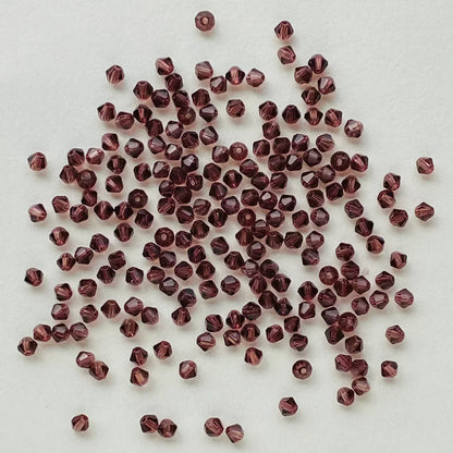 100pcs 4mm glänzende facettierte österreich Kristall perlen Bicone Perlen lose Spacer Perlen für Schmuck machen DIY Armband Halskette Anhänger