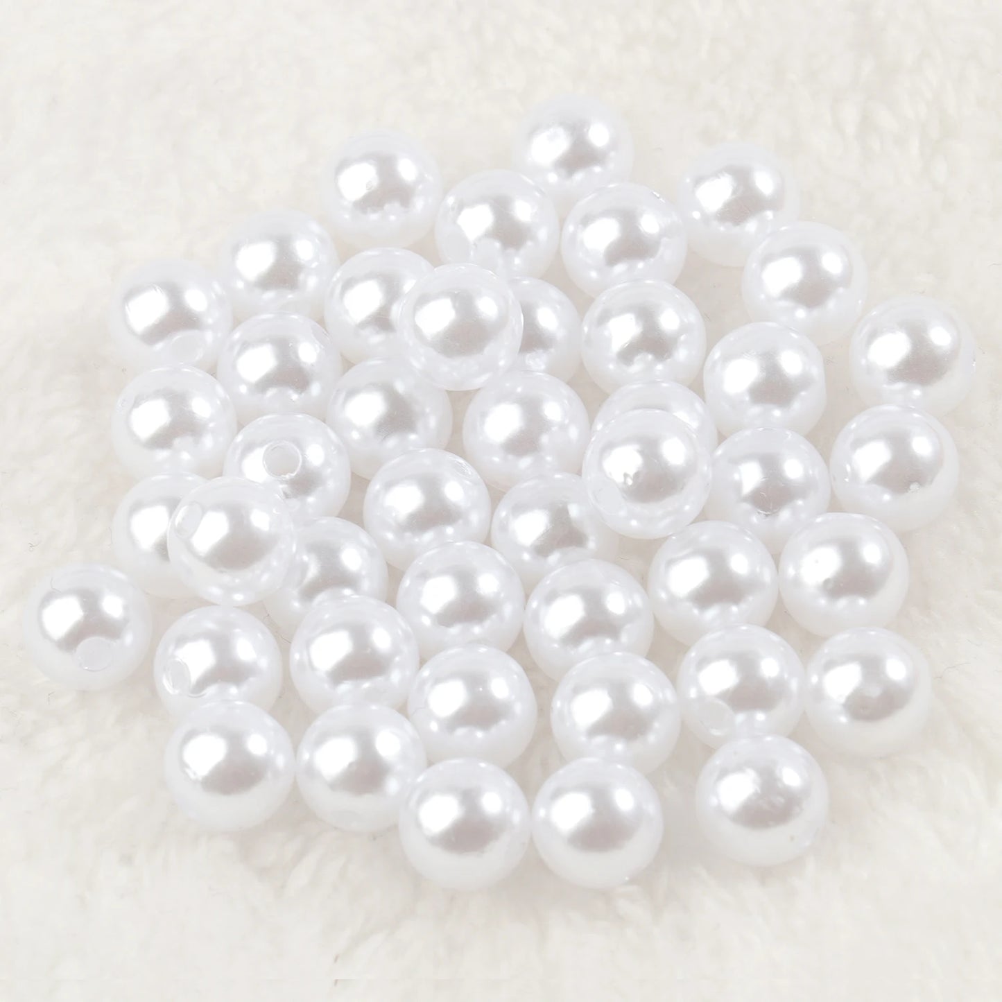 4mm 6mm 8mm 10mm Runde Imitation Perle Perlen Bunte Lose Kunststoff Acryl Spacer Perlen Für schmuck Machen Diy Armband Halskette