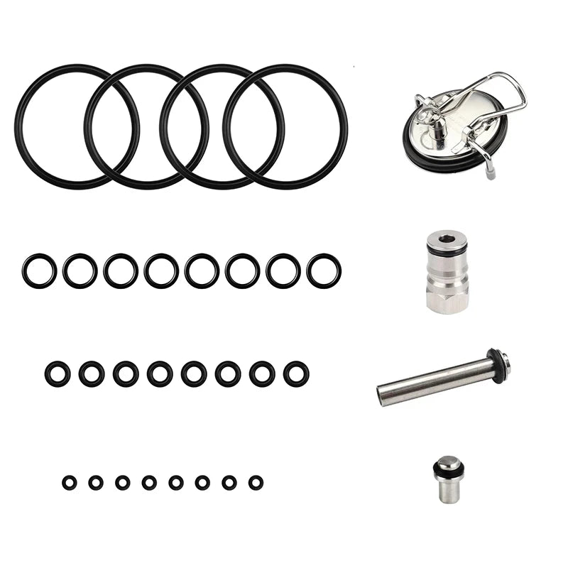 Heimbrau-Dichtungssätze, 4 Sets Corny Keg O-Ring, Ball Lock Keg Dichtungs-O-Ring, Ersatz-Kegging-Dichter mit Entfernungswerkzeug