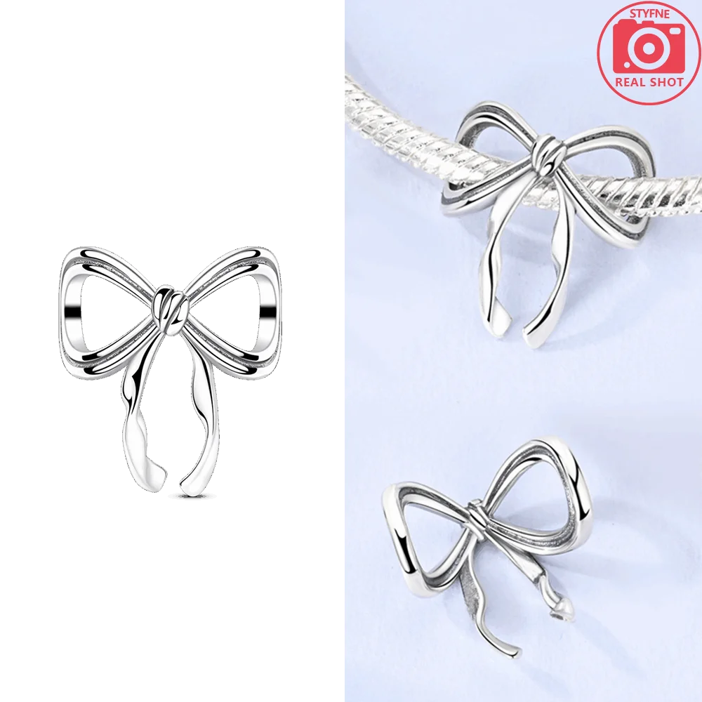 Original 925 Silber Lila Romantische Sternenplanet Perlen Halskette Charms Perlen Fit Armband Frauen Diy Zubehör Feines Geschenk