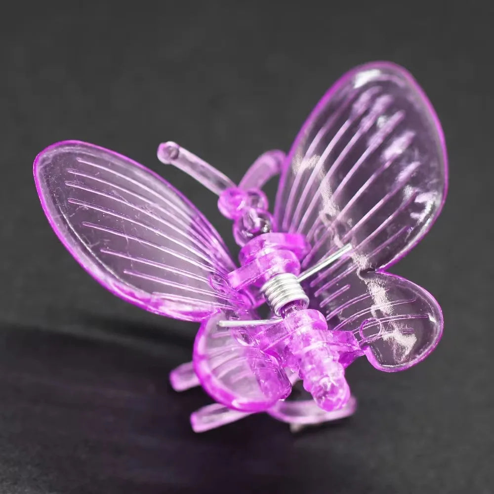 50/100pcs Orchideen clips Schmetterlings klemmen Garten pflanzen Rebe Klettern feste Unterstützung bunte Kunststoff dekorative Bonsai Dekoration
