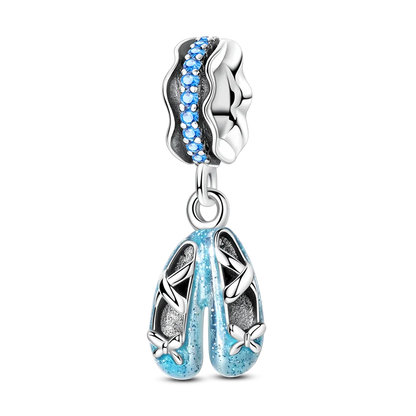 Original-Charm-Perle aus 925er-Sterlingsilber mit eingelegtem Zirkonium, Schleife, Liebesherz, Ballon-Anhänger, passend für Armbänder, DIY-Schmuckmarkierung