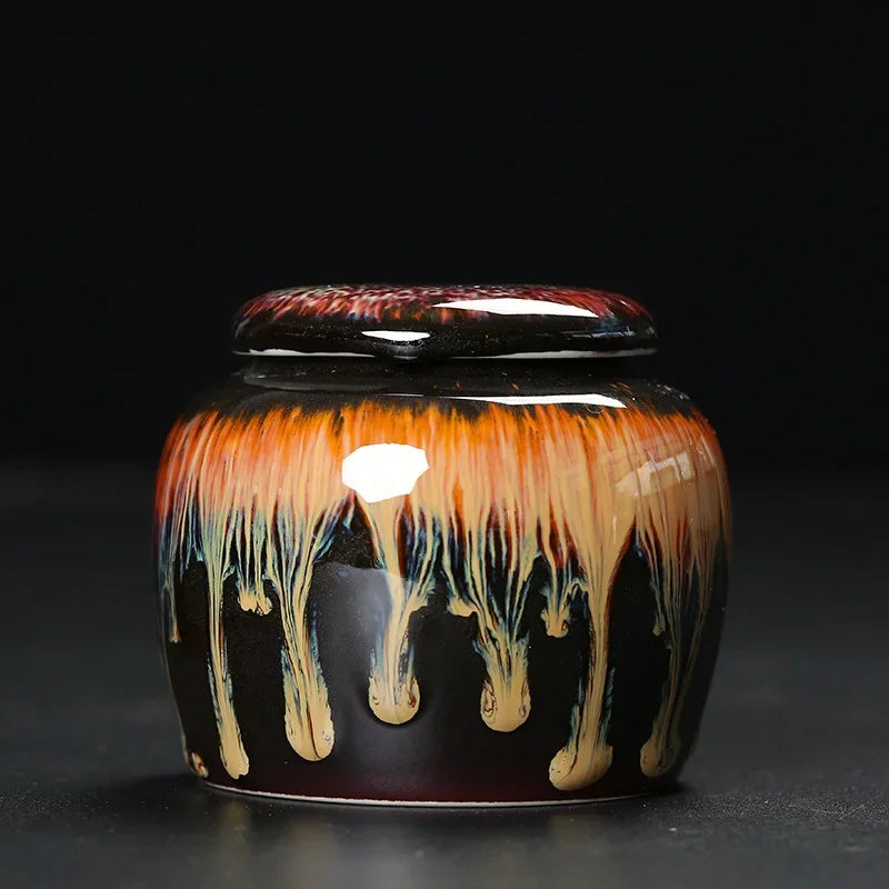 Ceramic Pet Urns Personalized Cremation Burial Coffin Hamster Ashes Container Cat Dog Deceased Pet Souvenir