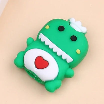 Cartoon Tier Kabel Protector USB Lade Nette Kabel Halter Schutzhülle Kopfhörer Kabel Dekor Abdeckung