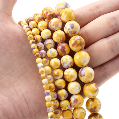 Natürliche rote Koralle Amazonit Türkise Achate Stein Runde lose Perlen für Schmuckherstellung DIY Armband Halskette handgemachte Handwerk