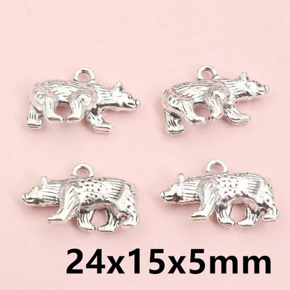 10 Stück 23x14x4mm Legierung Leopard Charms Anhänger DIY Schmuck Making Zubehör Erkenntnisse für Halskette Armband