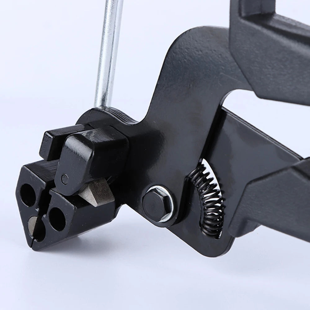 Automatisches Zip-Spannwerkzeug, Kabelbinder, Zange, Kabelbinder, Pistolen, Handbefestigungsband aus Edelstahl, Schneidwickel-Werkzeugset