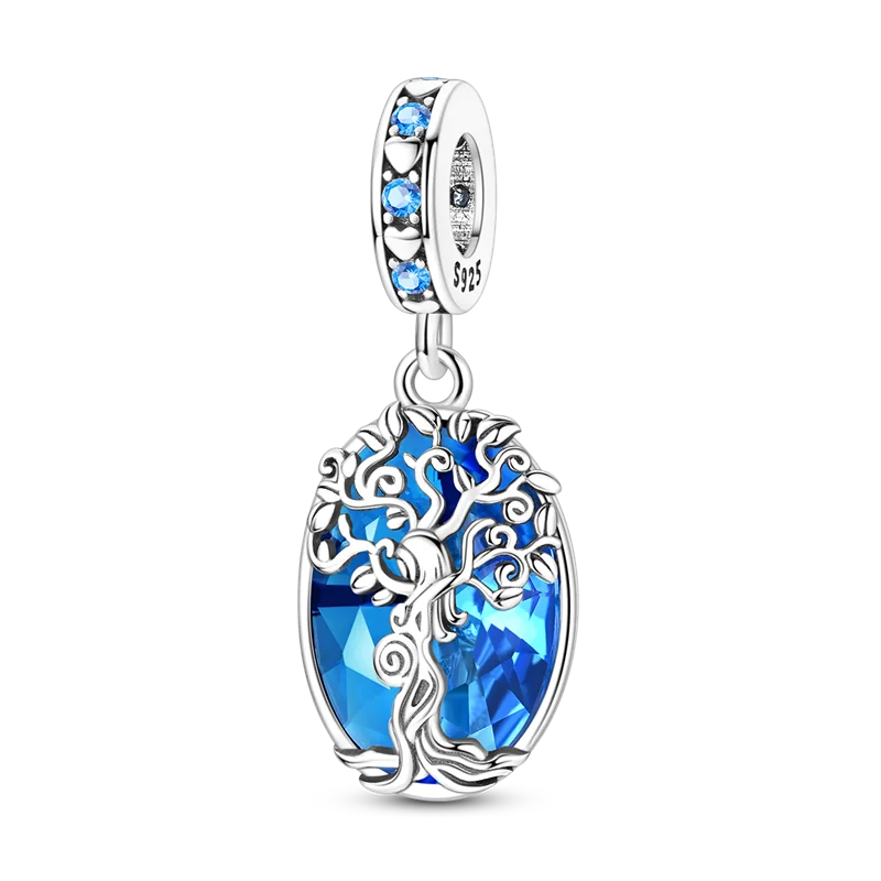 Flugzeug-Charm, 925er Silber, Original-Zirkon, Kleeblatt, Avocado, Charms, Perle, passend für Armbänder, DIY-Schmuck für Frauen, Hochzeitstag, Geschenk