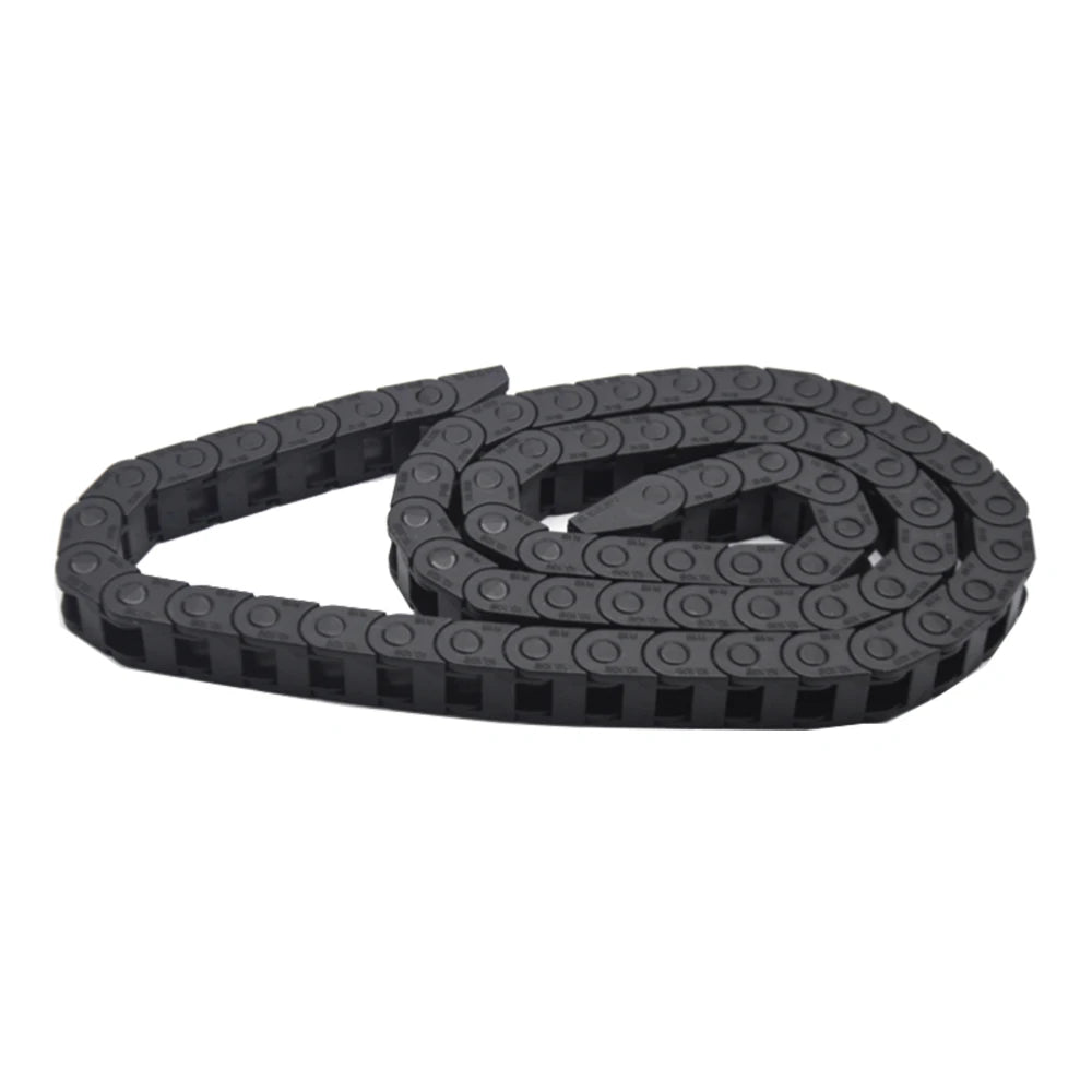 Kabelschutzkette aus Kunststoff 10x10mm 10x15mm 10x20mm 1M Nicht-klappbare offene Schleppkette für Maschinentransmission