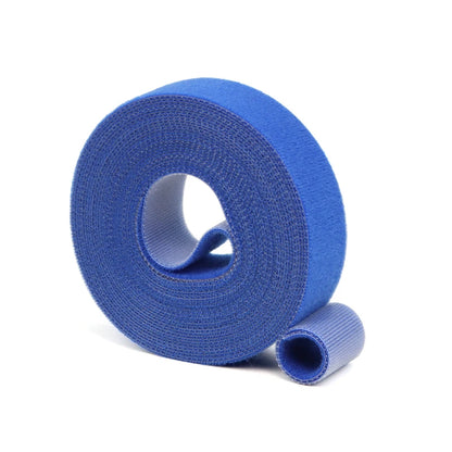 5m/Rolle Kabelbinder 10/15/20/25mm Wiederverwendbare Schlaufenbinder Selbstklebende Nylon-Bänder Organizer-Clip Kabelbefestigungsband Management