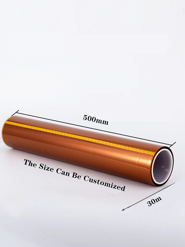 67 stücke profession elle 30m hitze beständige hohe temperatur hohe isolierung elektronik industrie schweißen polyimid kapton band