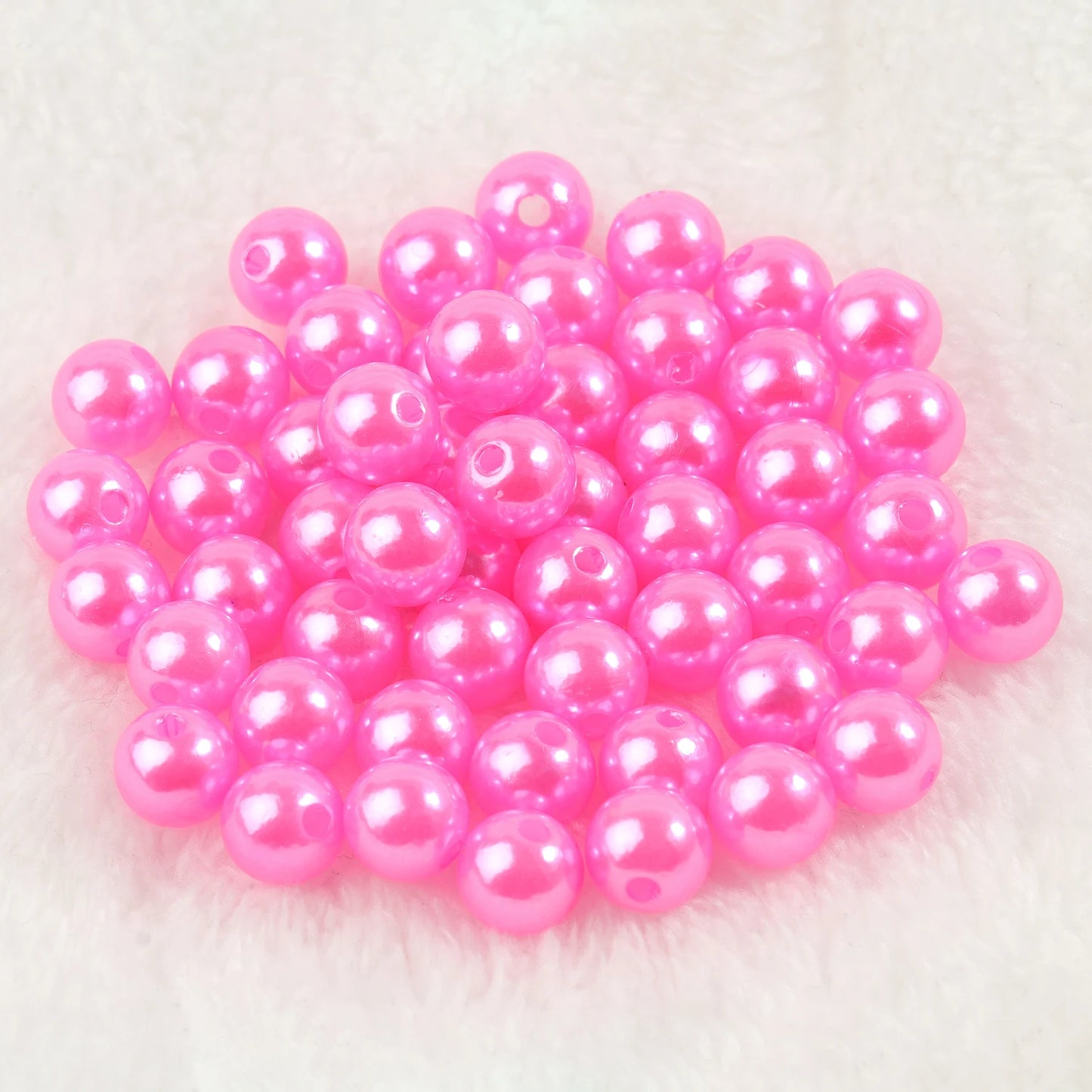 4mm 6mm 8mm 10mm Runde Imitation Perle Perlen Bunte Lose Kunststoff Acryl Spacer Perlen Für schmuck Machen Diy Armband Halskette