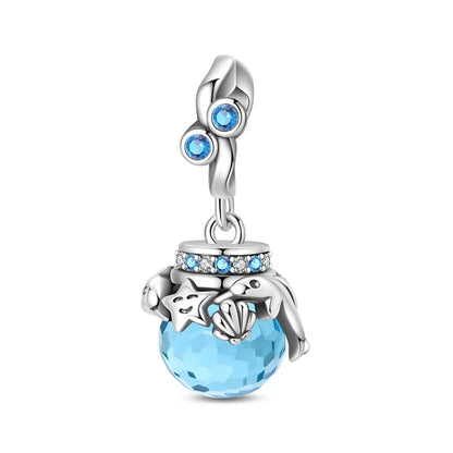 Profound 925 Sterling Silber Parfümflasche Schleife Ballettschuhe Rock Wolke Charm Passend für DIY Armband Halskette Charmante Geschenke