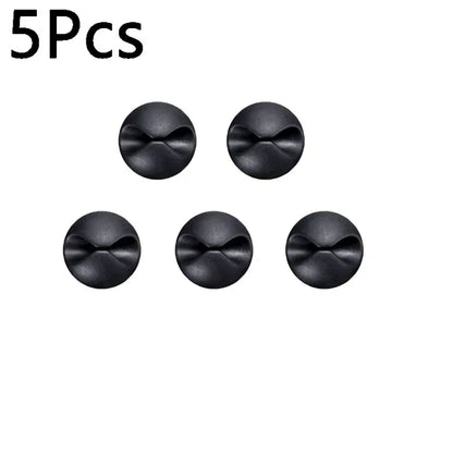 1-10PCS Klebstoff Kabel Clips Silikon Kabel Organizer Desktop Wand Ladekabel Kopfhörer Linie Mous Management USB kabel Halter