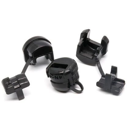 Nylon Netzkabel Schnalle Schutz Draht Hülse Chassis Draht Clip Feste Schnalle Kunststoff Karte Draht Schnalle 2P-4 6N-4 4N-4 7N-2 8P-2