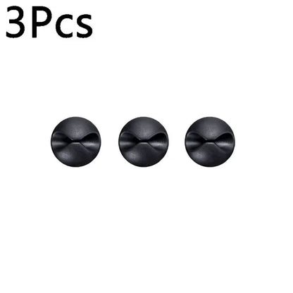 1-10PCS Klebstoff Kabel Clips Silikon Kabel Organizer Desktop Wand Ladekabel Kopfhörer Linie Mous Management USB kabel Halter