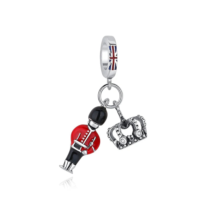 Original 100% 925 Sterling Silber Charm Bead Reise Taxi Motorrad Riesenrad Charms Fit Pandora Armbänder Frauen Diy Schmuck