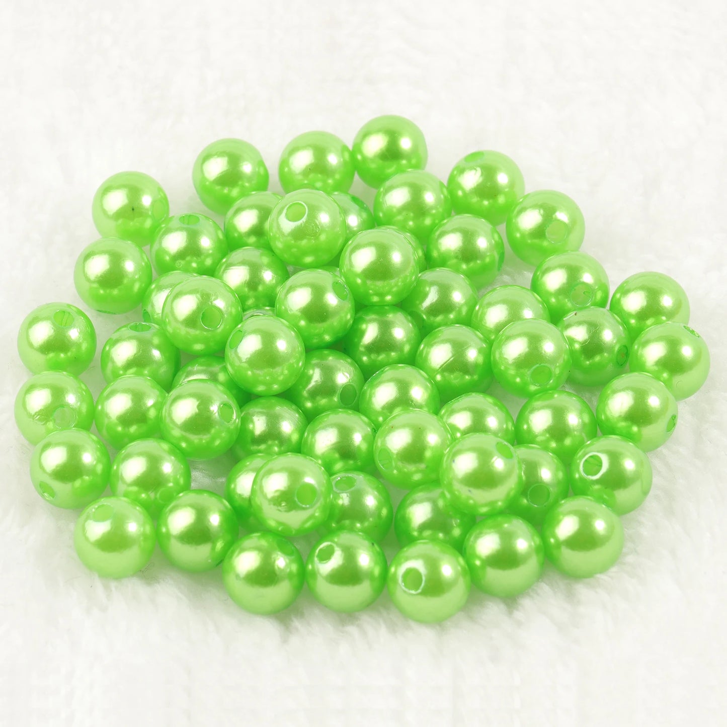 4mm 6mm 8mm 10mm Runde Imitation Perle Perlen Bunte Lose Kunststoff Acryl Spacer Perlen Für schmuck Machen Diy Armband Halskette