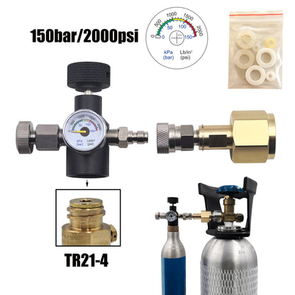 Neue Funken Soda Wasser Maker Kohlendioxid Zylinder Tank Füllstation Flasche CO2 Nachfüllen Adapter Stecker