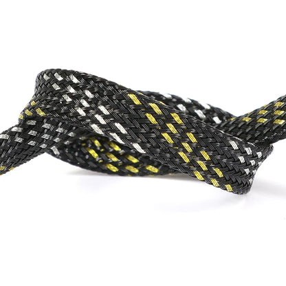 2/5/10M 2mm-20mm Flexibler Kabelschutz für Auto/Elektrische Kabel, Abrieb- und Hitzebeständige PET-Geflechtschutzmanschette