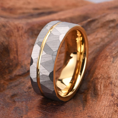 Wolframcarbid-Ring für Herren, Anillos Bague Homme, Pareja de Sundae, Modeschmuck, Eheringe, individuelle Verlobungsringe