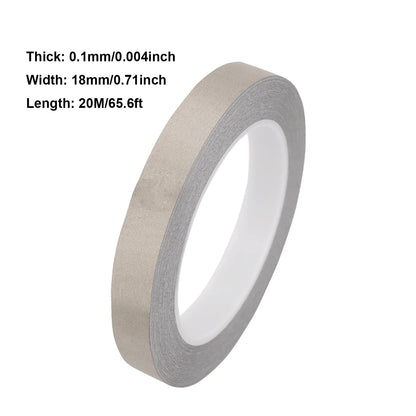 1–3 Rollen 20 Meter leitfähiges Stoff-Gewebeband, 5 mm ~ 30 mm Breite, einseitiges Klebeband für Laptop-Handys, LCD-EMI-Abschirmung
