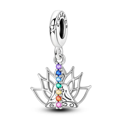 925 Sterling Silber Original Charms Perle CZ Zirkon Liebe Mama Rosa Herz Anhänger Passend für Armband DIY Damen Schmuck Geschenk für Freundin
