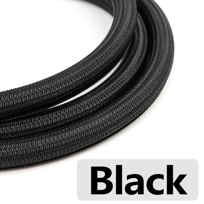 5/10 Meter PET-Geflechtkabelhülle 3mm~32mm Selbstschließende Ummantelung Hoher Schutz Verschleißfeste Isolierte Ummantelung Kabelorganisator