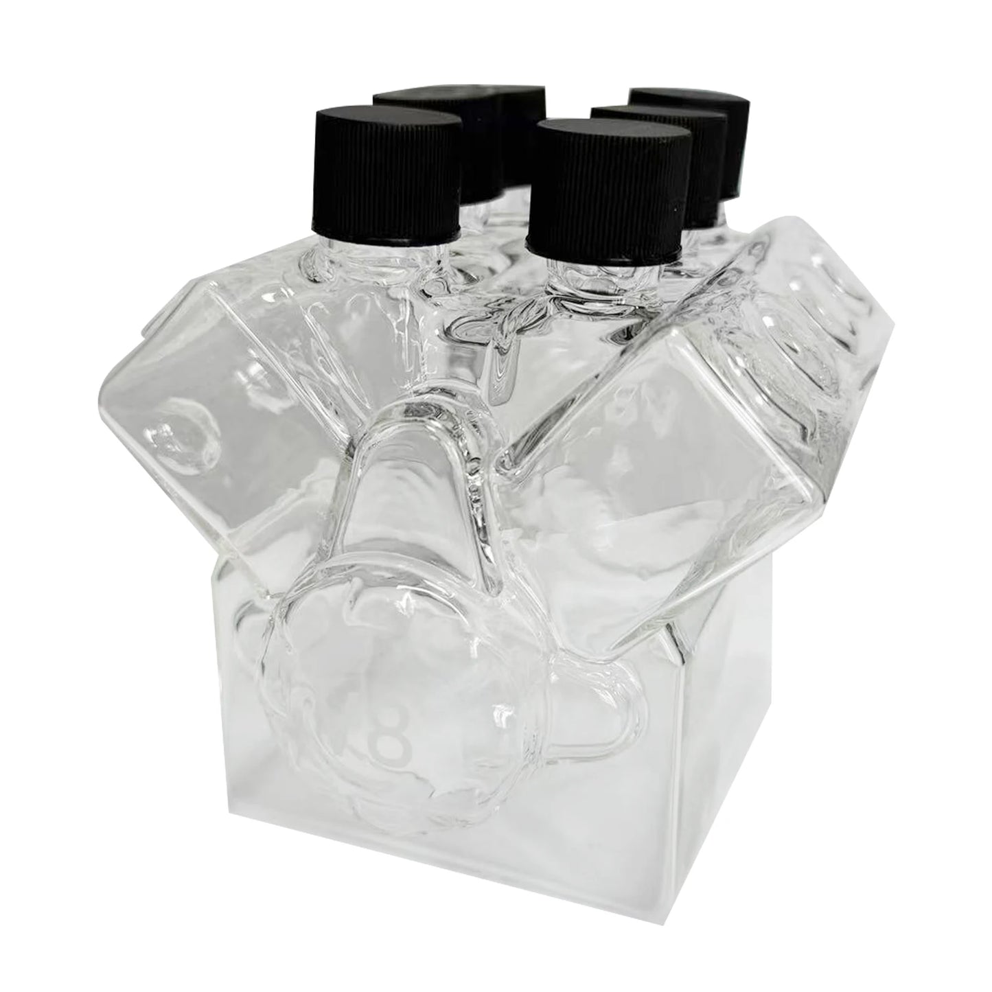 V8 Motoren Form Wein Dekanter Kristall Whisky Dekanter Kreative Alkohol Separator Dekanter Bar Gadgets für Tequila Bourbon Geschenk