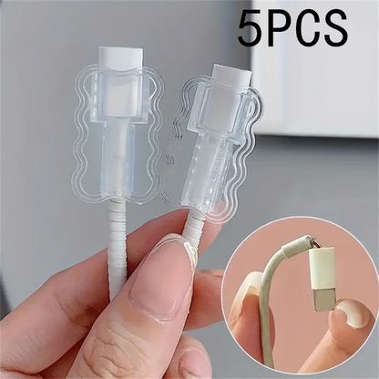 5/10/50 stücke Daten Kabel Schutz Ärmeln Anti-Breakage Cord Saver Flexible Kabel Lagerung Für Schule Hause handy Zubehör