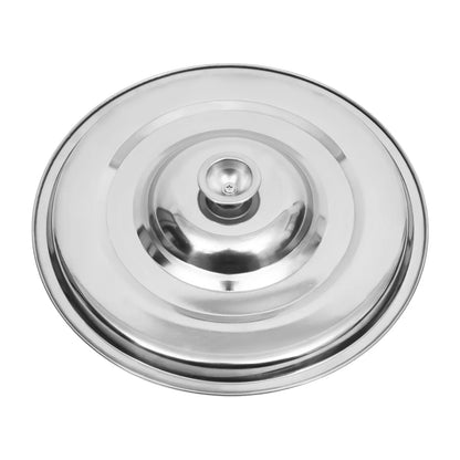 3-Gallonen Edelstahl-Eimer mit Hängedeckel, Lebensmittelechter 304 Metalleimer für Aufbewahrung, Gewerbeküche, Tierfutter