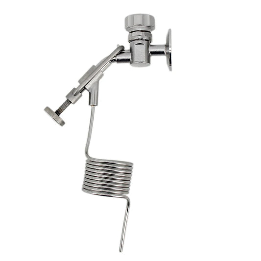 Marke Neue 1,5 "TC Probe Ventil Probenahme Spule 304 Edelstahl Konische Fermenter Zubehör Kostenloser Versand