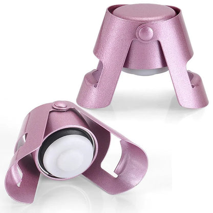 Tragbare Edelstahl Champagner Funkelnden Stopper Abdichtung Flasche Kappe Wein Flasche Stopper Wein Bier Flasche Kork Stecker