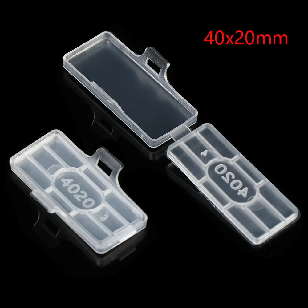 50PCS Display Identifikation Box Kabelbinder Marker Tag Wasserdichte Transparente Kabel Zeichen Karten Label