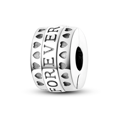 Silberverschluss, 925er-Sterlingsilber, CZ-Pflaster-Clip-Charms, Gänseblümchen-Perlen, Stopper, Sicherheitskette, passend für Original-Armreif, Schmuck-Clip