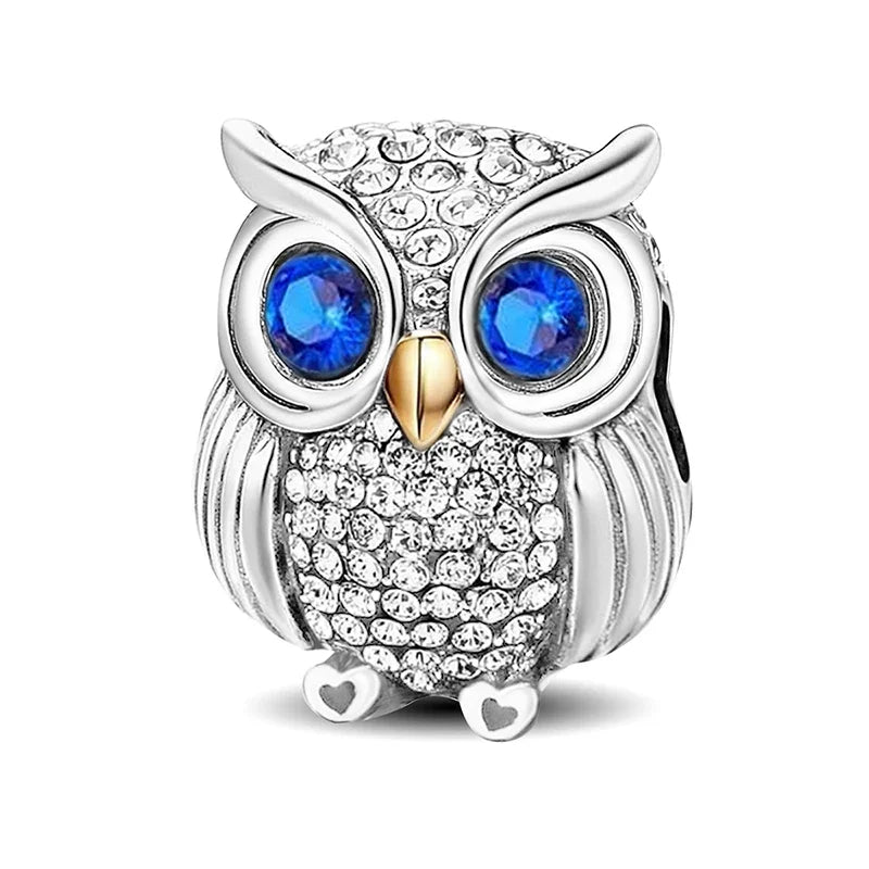 Personalisierter süßer Chamäleon-Charm-Anhänger aus 925er-Sterlingsilber für Armbänder, DIY, hochwertiger, modischer, edler Schmuck für Damen