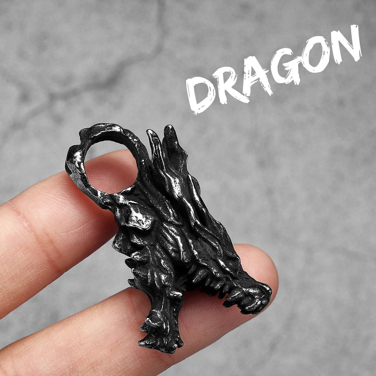 Retro Drachen Kopf Männer Halsketten Edelstahl Anhänger Kette Frauen Punk Mode Schmuck Neue In Zubehör Geschenke Großhandel