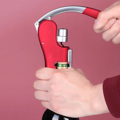 Wein Korkenzieher Haushalt Kork Korkenzieher Hebel Push Typ Wein Flaschenöffner Geschenke für Wein Liebhaber Bar Party Zubehör