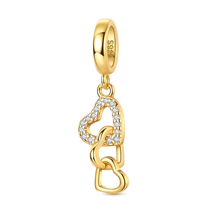 Golden Series Charms aus 925er-Sterlingsilber, zu öffnender Wal-Schmetterlings-Sonnen-Anhänger, CZ-Zirkon, passend für Original-Armbänder, DIY-Schmuck