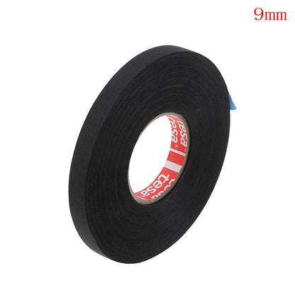 Tesa-Klebeband 51036 selbstklebender Stoff, Kabelbaum, 9 mm x 25 m, 19 mm x 25 m