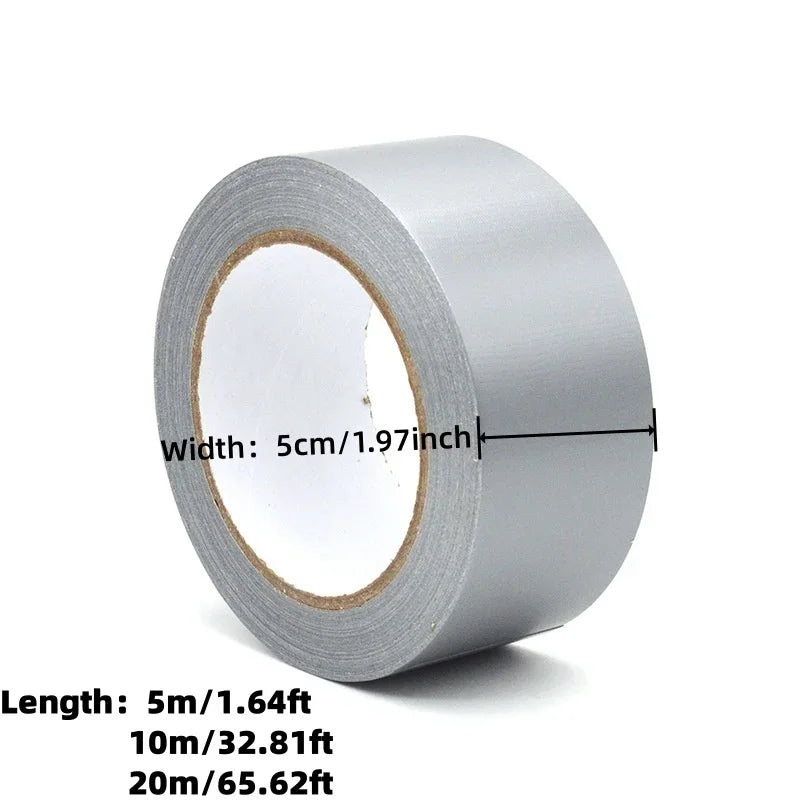 Wasserdichtes, robustes Industrie-Klebeband, Länge 16,4/32,81/65,62 Fuß, super klebriges Stoff-Klebeband, DIY-Reparatur, Heimdekoration